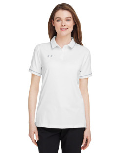 Polo de performance Teams à liseré pour femme