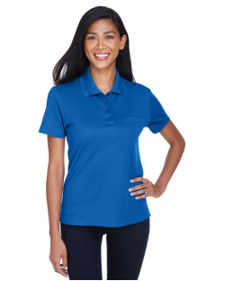 Polo pour femme en piqué performance Origin avec poche