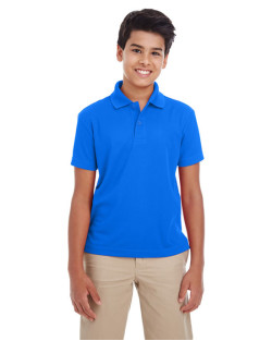 Polo performance pour adolescent en piqué Origin de CORE365MC