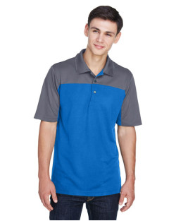 Polo performance pour homme en piqué Balance avec blocs de couleur