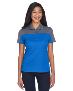 Polo performance pour femme en piqué Balance avec blocs de couleur