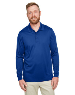Advantage - Polo pour homme à manches longues avec protection contre les accrocs Plus