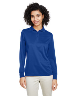 Advantage - Polo pour femme à manches longues avec protection contre les accrocs Plus