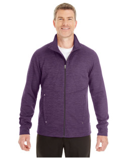 Manteau pour homme en molleton à motif mélangé Amplify