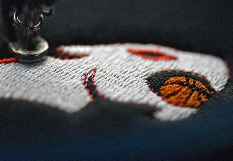 Embroidery with precision in mind