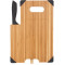 Bamboo Cutting Board with Knife