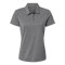 Polo cendré pour femme