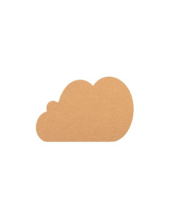 Cork Cloud Memo Board