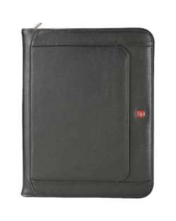Wenger® Exec Leather Zippered Padfolio Bundle Set