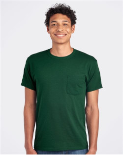 Dri-Power® 50/50 T-Shirt with a Pocket