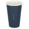 Dimple Double Wall Ceramic Cup 10oz