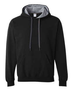 Heavy Blend™ Contrast-Color Hooded Sweatshirt