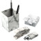 4 Piece Faux Marble Desktop Set