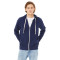 Unisex Triblend Sponge Fleece Full-Zip Hoodie