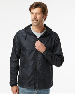 Lightweight Windbreaker Full-Zip Jacket