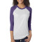 Unisex Triblend 3/4-Sleeve Raglan