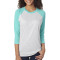 Unisex Triblend 3/4-Sleeve Raglan