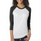 Unisex Triblend 3/4-Sleeve Raglan