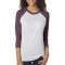 Unisex Triblend 3/4-Sleeve Raglan