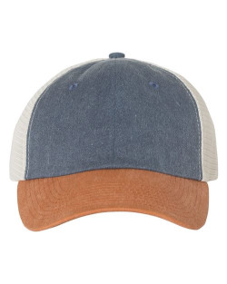 Casquette Trucker teinture par pigment
