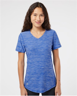 Women's Mèlange Tech V-Neck T-Shirt