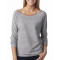 Ladies' French Terry 3/4-Sleeve Raglan