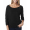 Ladies' French Terry 3/4-Sleeve Raglan