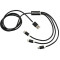 Realm 3-in-1 Long Charging Cable