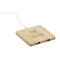 Bamboo Wireless Charging Pad with Dual Outputs