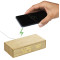 Bamboo Wireless Charging Desk Clock