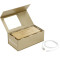 Bamboo Wireless Charging Desk Clock