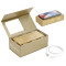 Bamboo Wireless Charging Desk Clock