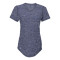 Women's Mèlange Tech V-Neck T-Shirt