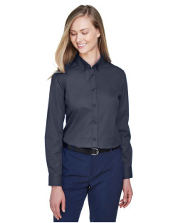 Ladies' Operate Long-Sleeve Twill Shirt