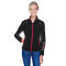 Ladies' Pursuit Three-Layer Light Bonded Hybrid Soft Shell Jacket with Laser Perforation