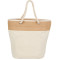 Jute Accent 12oz Cotton Canvas Rope Tote