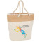 Jute Accent 12oz Cotton Canvas Rope Tote