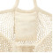 Riviera Cotton Mesh Market Bag w/Zippered Pouch