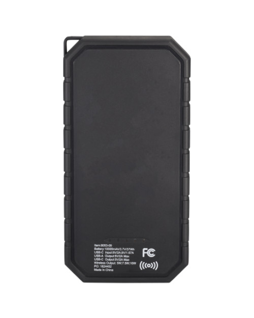 High Sierra® IPX 5 Solar Fast Wireless Power Bank High Sierra® IPX 5 Solar Fast Wireless Power Bank