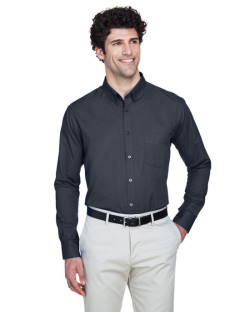 Chemise en twill pour homme Operate de CORE365MC à manches longues