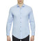 Chemise en coton extensible à M/L pour hommes