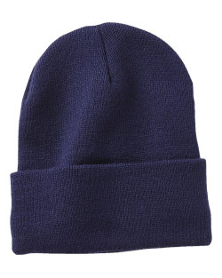 Fleece Lined 12" Cuffed Beanie