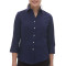 Women's Three-Quarter Sleeve Baby Twill Dress Shirt