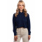 Ladies' Cropped Pullover Hooded Sweatshirt