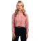 Ladies' Cropped Pullover Hooded Sweatshirt