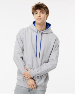 Two-Tone Hooded Sweatshirt