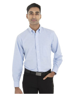 Chemise Oxford à manches longues pour hommes