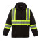 L00682 - Freedom - Men's Hi-Vis Full Zip Fleece Hoodie