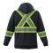 L00682 - Freedom - Men's Hi-Vis Full Zip Fleece Hoodie