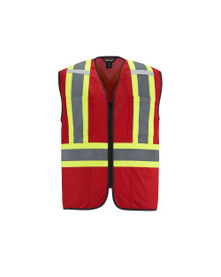 L01150 - Scout - Hi-Vis Zipper front Safety Vest